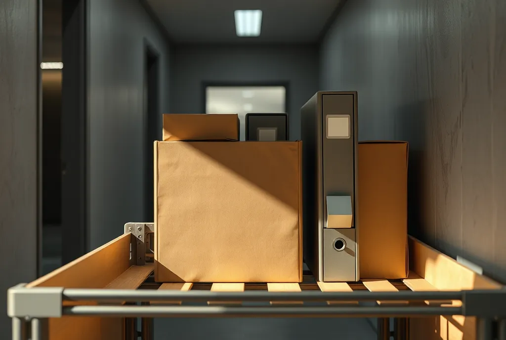 Retirada de archivo y mobiliario